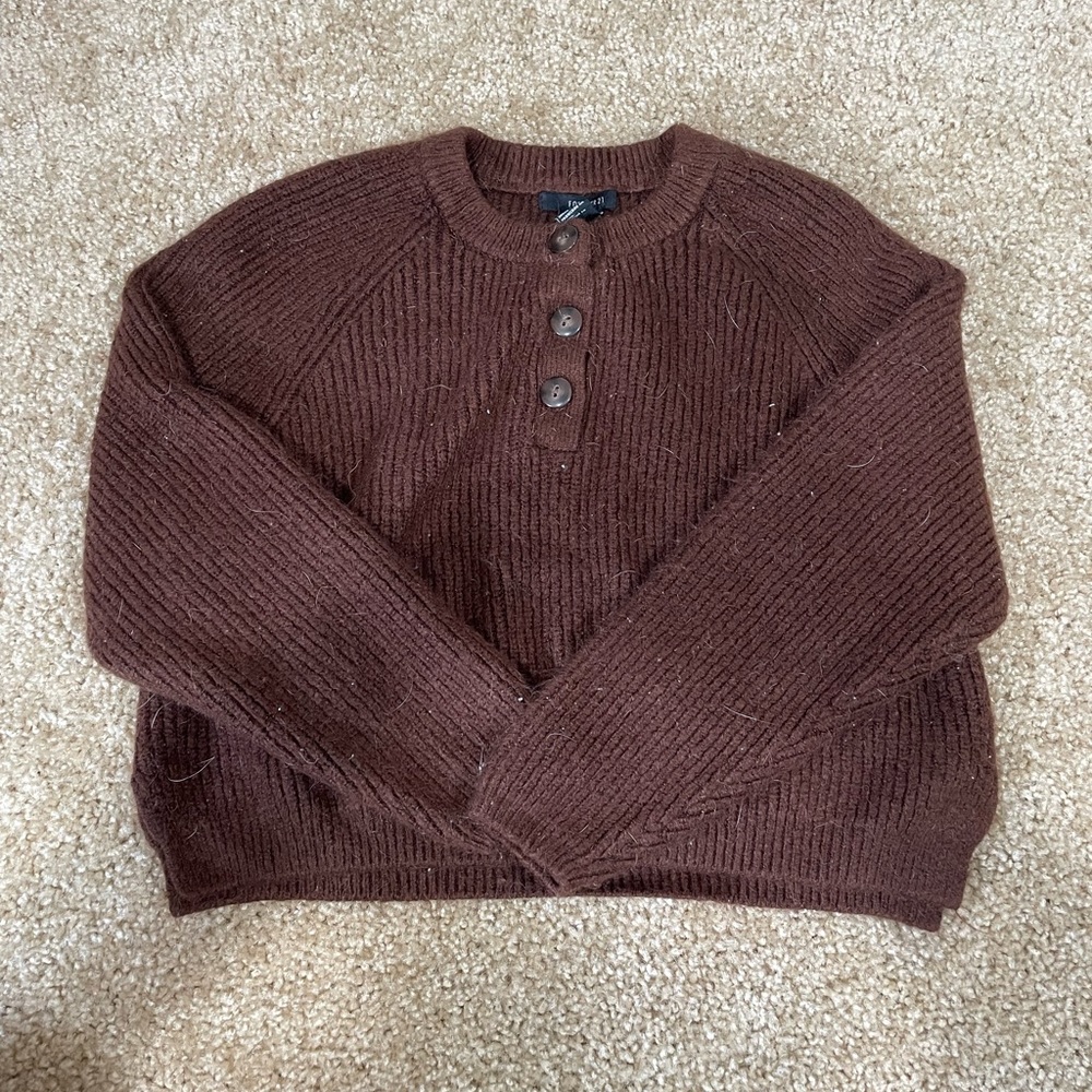 Forever 21 Crop Sweater